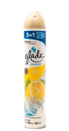 Imagen de AROMATIZANTE GLADE 5 EN 1 LIMON EN AEROSOL 400 ML