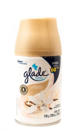 Imagen de REPUESTO AROMATIZANTE GLADE AUTOMATICO ABRAZOS DE VAINILLA 270 ml 