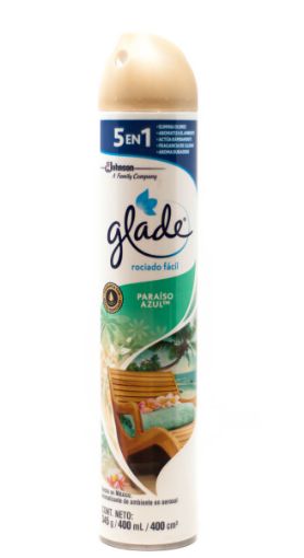 Imagen de AROMATIZANTE GLADE PARAISO AZUL EN AEROSOL 400.00 ML