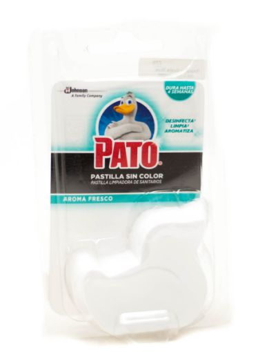 Imagen de PASTILLA PATO PARA SANITARIO SIN COLOR AROMA FRESCO 52.00 G