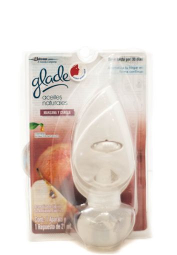 Imagen de DIFUSOR GLADE REPUESTO AROMATIZANTE MANZANA & CANELA 21 ml 