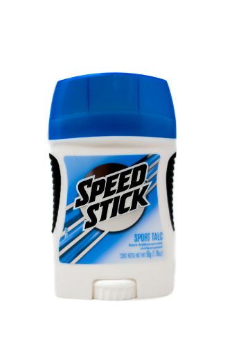 Imagen de DESODORANTE SPEED STICK SPORT TALCO PARA HOMBRE EN BARRA 50.00 G