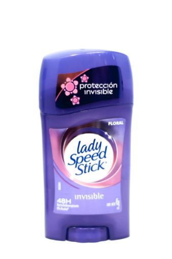 Imagen de DESODORANTE LADY SPEED STICK INVISIBLE FLORAL PARA MUJER EN BARRA 45.00 G