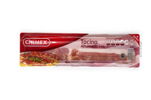 Imagen de TOCINETA DE CERDO CHIMEX AHUMADA 170 g 