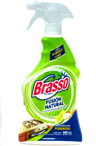 Imagen de LIMPIADOR BRASSO FUSION NATURAL BICARBONATO Y LIMON 600 ML