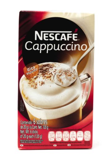 Imagen de CAFÉ INSTANTÁNEO NESCAFÉ CAPPUCCINO ORIGINAL 5 UND 120 G