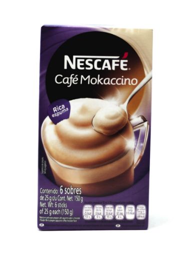 Imagen de CAFÉ INSTANTÁNEO NESCAFÉ MOKACHINO 6 UND 150 G