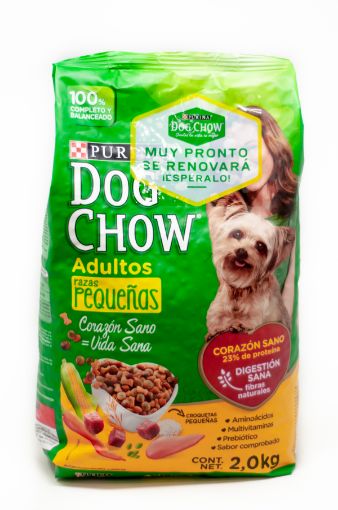 Imagen de ALIMENTO DOG CHOW PARA PERRO ADULTO RAZA PEQUEÑA  2000.00 G