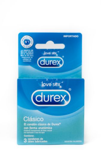 Imagen de PRESERVATIVO DUREX CLÁSICO 3 UND