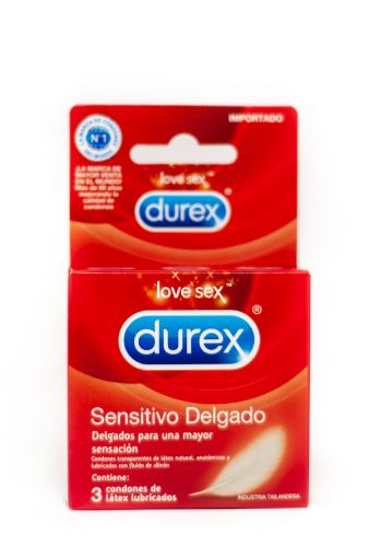 Imagen de PRESERVATIVO DUREX SENSACIÓN 3 UND