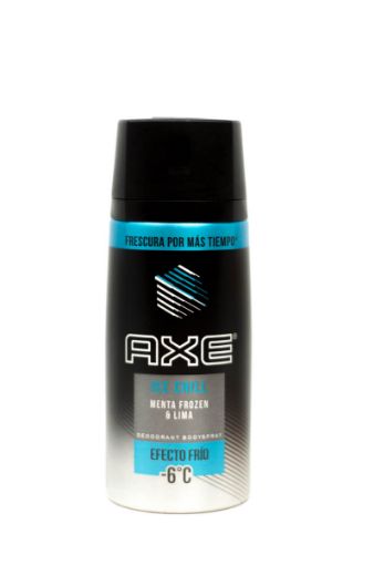 Imagen de DESODORANTE  AXE CORPORAL MENTA Y LIMA PARA HOMBRE EN AEROSOL 150.00 ML