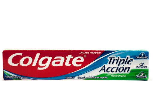 Imagen de CREMA DENTAL COLGATE TRIPLE ACCION MENTA ORIGINAL  