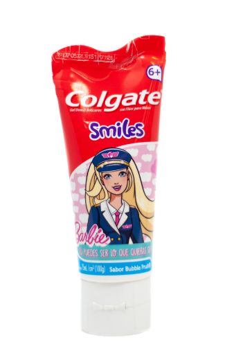 Imagen de CREMA DENTAL COLGATE SMILES BARBIE 6+ AÑOS PARA NIÑO 75 ML