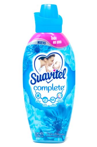 Imagen de SUAVIZANTE SUAVITEL COMPLETE PARA ROPA FRESCA PRIMAVERA 850 ML