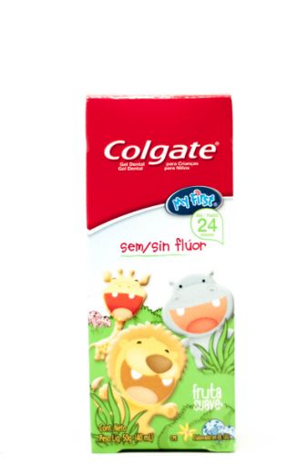 Imagen de CREMA DENTAL COLGATE KIDS SIN FLUOR 50 g 