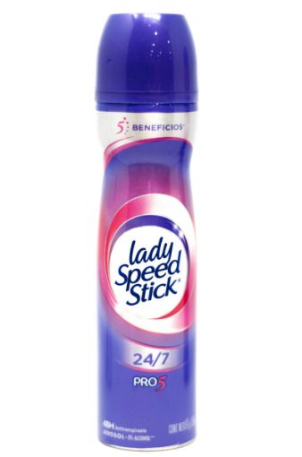 Imagen de DESODORANTE LADY SPEED STICK 24/7 PRO 5  PARA MUJER EN AEROSOL 150.00 ML