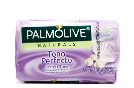 Imagen de JABON DE TOCADOR PALMOLIVE NATURALS TONO PERFECTO 100 G