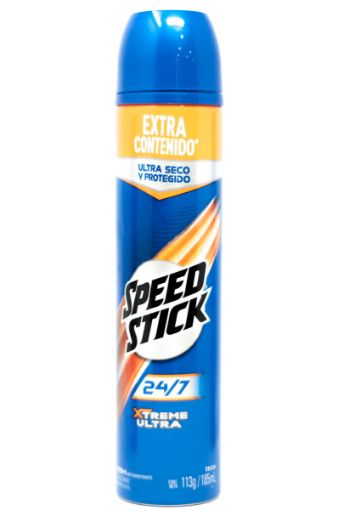 Imagen de OFERTA DESODORANTE  SPEED STICK 24/7 XTREME ULTRA EXTRA CONTENIDO PARA HOMBRE EN AEROSOL 185.00 ML