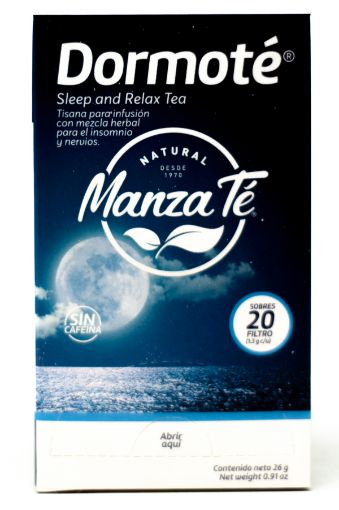 Imagen de TÉ DORMO-TÉ MANZA TÉ 25 UND 32.5 G