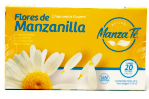 Imagen de TÉ FLORES DE MANZANILLA MANZATÉ 20 UND 20 G