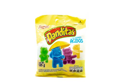 Imagen de GOMITA RICOLINO PANDITAS ÁCIDA 125 G