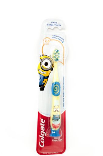 Imagen de CEPILLO DENTAL EXTRA SUAVE COLGATE SMILES 2-5 AÑOS PARA NIÑO 1 UND