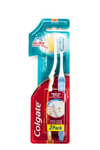 Imagen de CEPILLO DENTAL SUAVE COLGATE SLIMSOFT 2 und 