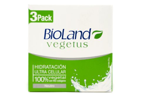 Imagen de JABON DE TOCADOR  BIOLAND NEUTRO 3 PACK 270 g 