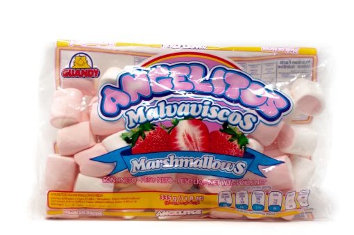 Imagen de MARSHMALLOW GUANDY ANGELITOS FRESA 335 G