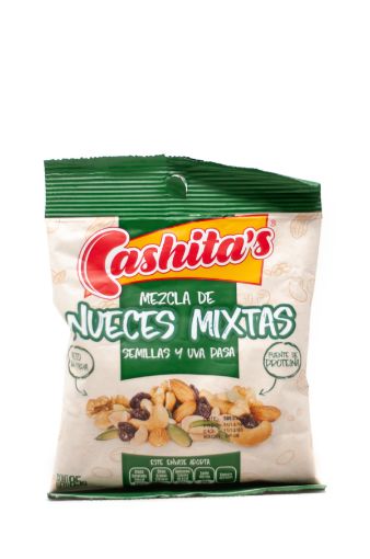 Imagen de SEMILLAS CASHITA'S NUECES MIXTAS Y UVA PASA 85 G