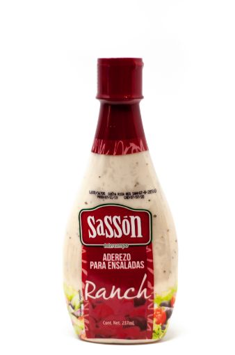 Imagen de ADEREZO SASSON RANCH 237 ml 