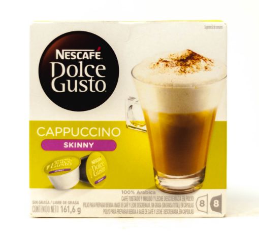 Imagen de CÁPSULAS CAFÉ NESCAFÉ DOLCE GUSTO CAPPUCCINO SKINNY 162 g 