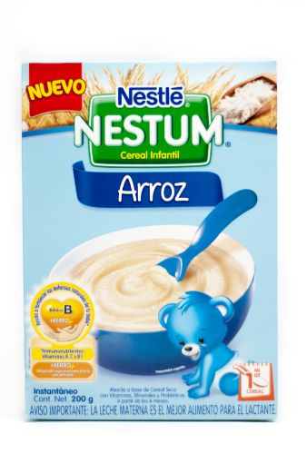 Imagen de CEREAL NESTUM NESTLÉ INFANTIL ARROZ CON VITAMINAS CAJA 200.00 G