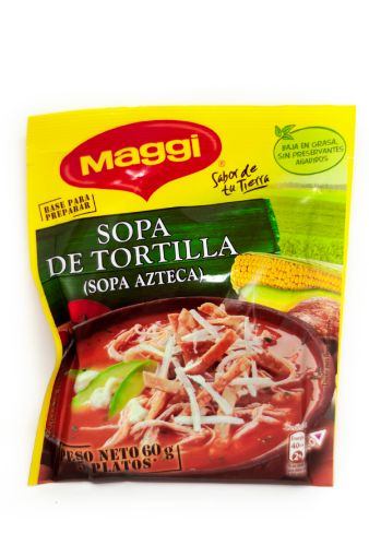 Imagen de SOPA MAGGI DE TORTILLA AZTECA  60.00 G