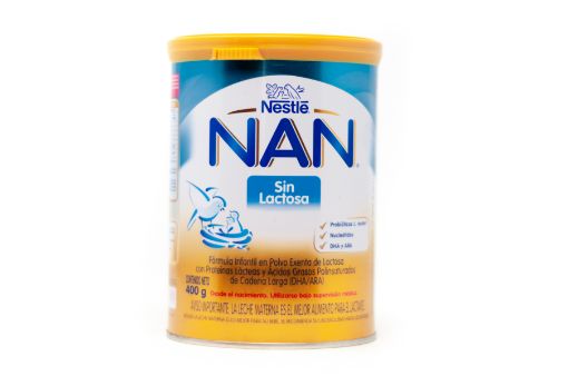 Imagen de FORMULA INFANTIL NESTLÉ NAN EXPERT PRO SIN LACTOSA 400,00 g 