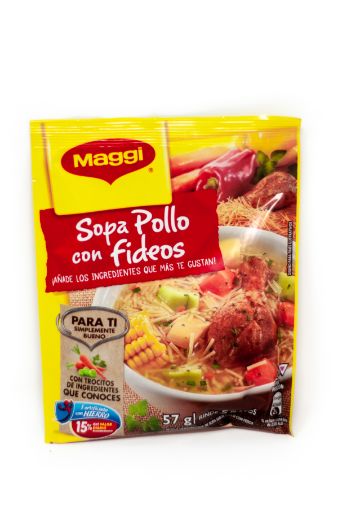 Imagen de SOPA MAGGI DE POLLO CON FIDEOS 57.00 G