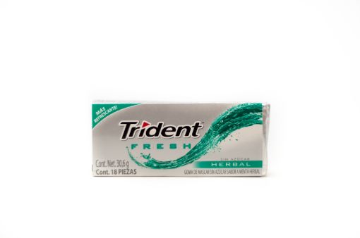 Imagen de GOMA DE MASCAR TRIDENT FRESH HERBAL 18 UND 31 g 