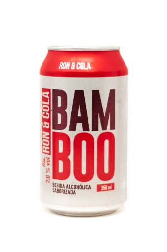 Imagen de BEBIDA ALCOHÓLICA BAM BOO RON & COLA LATA 350 ML