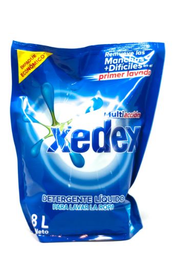 Imagen de DETERGENTE LIQUIDO XEDEX MULTIACCION DOY PACK 1800.00 ML