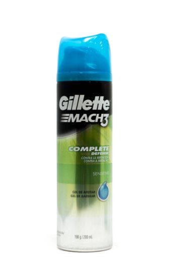 Imagen de GEL DE AFEITAR GILLETTE MACH3 SENSITIVE 198 G