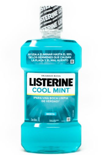 Imagen de ENJUAGUE BUCAL LISTERINE COOL MINT MENTA 1000 ml 