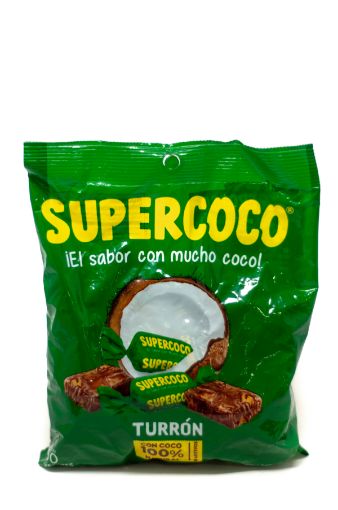 Imagen de TURRÓN SUPERCOCO 100 % COCO NATURAL 50 UND 250 g 