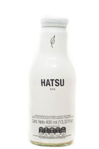 Imagen de BEBIDA HATSU CON TE BLANCO Y MANGOSTINO 400 ML