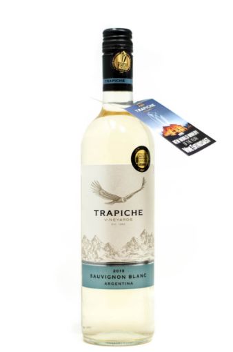 Imagen de VINO BLANCO TRAPICHE SAUVINON BLANCO 750 ML