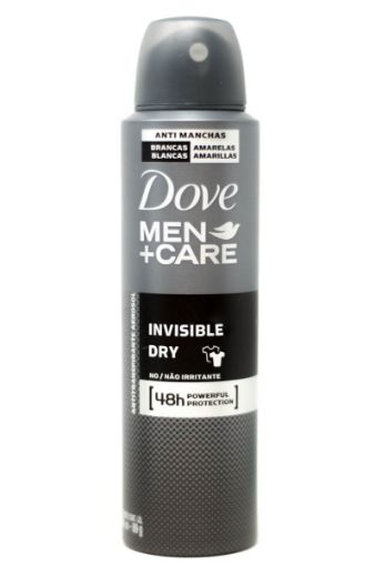 Imagen de DESODORANTE DOVE + CARE INVISIBLE DRY PARA HOMBRE EN AEROSOL 150.00 ML