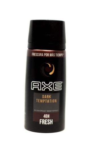 Imagen de DESODORANTE CORPORAL AXE DARK TEMPTATION PARA HOMBRE EN AEROSOL 150.00 ML