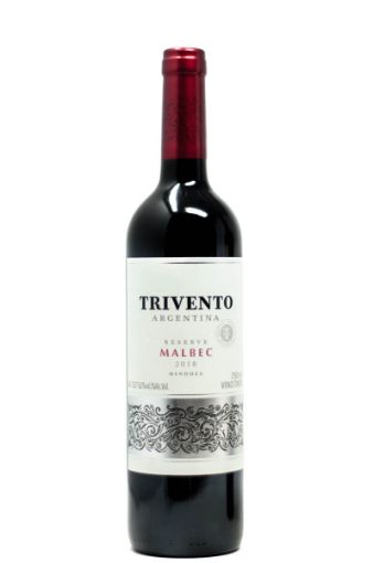 Imagen de VINO TINTO TRIVENTO MALBEC RESERVA 750 ML