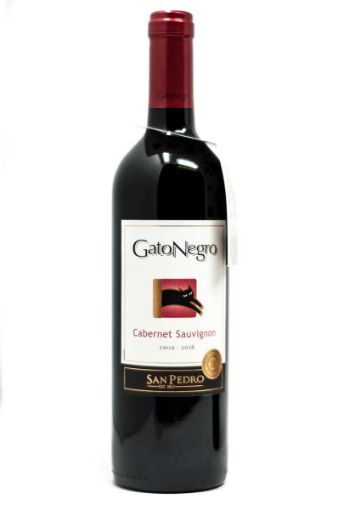 Imagen de VINO TINTO GATO NEGRO CABERNET SAVIGNON 750 ML