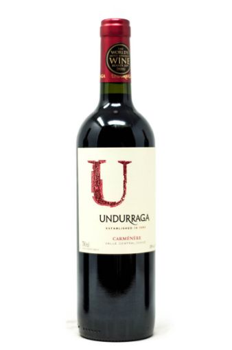 Imagen de VINO TINTO UNDURRAGA CARMENERE 2010 750 ML