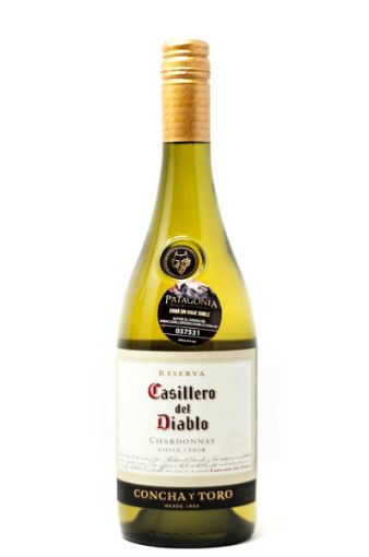 Imagen de VINO BLANCO CASILLERO DEL DIABLO CHARDONNAY 2010 750 ML